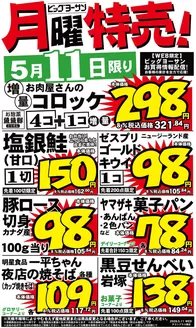 ビッグヨーサンのカタログ | ビッグヨーサン チラシ | 2026-05-11T00:00:00.000Z - 2026-05-11T00:00:00.000Z