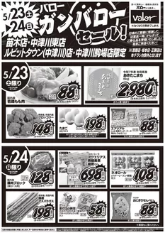バローのカタログ | 2026/5/23(土)-2026/5/24(日) 特別セール | 2026-05-23T00:00:00.000Z - 2026-05-24T00:00:00.000Z