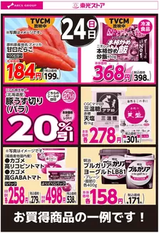 東光ストアのカタログ | 5月24日お買い得品 | 2026-05-23T00:00:00.000Z - 2026-05-24T00:00:00.000Z