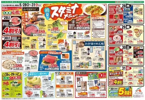 Aコープ 鹿児島のカタログ | 豊富なオファーの選択 | 2026-05-28T00:00:00.000Z - 2026-05-31T00:00:00.000Z
