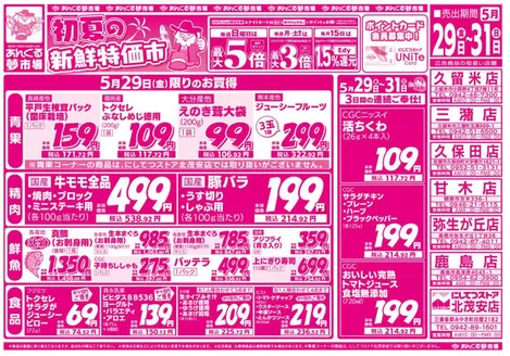 にしてつストアのカタログ | 排他的な掘り出し物 | 2026-05-29T00:00:00.000Z - 2026-05-31T00:00:00.000Z