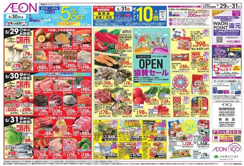 大和市でのイオンのカタログ | 掘り出し物ハンターのための素晴らしいオファー | 2026-05-28T00:00:00.000Z - 2026-05-31T00:00:00.000Z