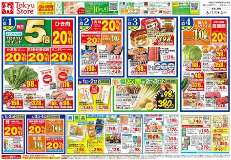 東急ストアのカタログ | 私たちのお客様のための排他的な取引 | 2026-05-31T00:00:00.000Z - 2026-06-04T00:00:00.000Z