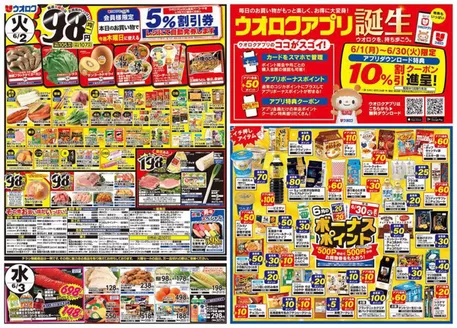 ウオロクのカタログ | ウオロク チラシ | 2026-06-01T00:00:00.000Z - 2026-06-30T00:00:00.000Z