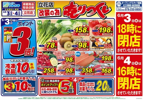マルハチのカタログ | 立花店売りつくし | 2026-06-02T00:00:00.000Z - 2026-06-04T00:00:00.000Z