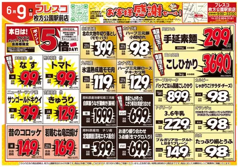 フレスコのカタログ | すべての掘り出し物ハンターのためのトップオファー | 2026-06-09T00:00:00.000Z - 2026-06-09T00:00:00.000Z