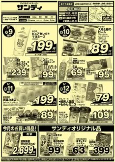 サンディのカタログ | 今すぐ私たちの取引で節約 | 2026-06-09T00:00:00.000Z - 2026-06-12T00:00:00.000Z