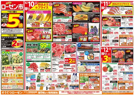 相鉄ローゼンのカタログ | 私たちの最高の掘り出し物 | 2026-06-09T00:00:00.000Z - 2026-06-13T00:00:00.000Z