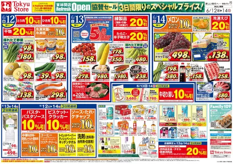 東急ストアのカタログ | あなたのための特別オファー | 2026-06-11T00:00:00.000Z - 2026-06-14T00:00:00.000Z
