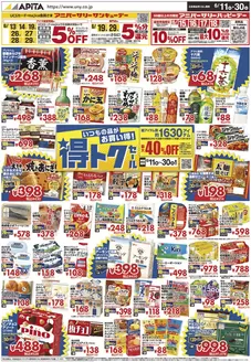 アピタのカタログ | 現在の特別プロモーション | 2026-06-10T00:00:00.000Z - 2026-06-30T00:00:00.000Z