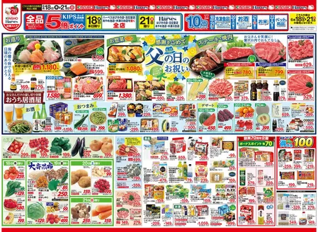 ハーベスのカタログ | 6/18号 父の日のお祝い | 2026-06-17T00:00:00.000Z - 2026-06-24T00:00:00.000Z