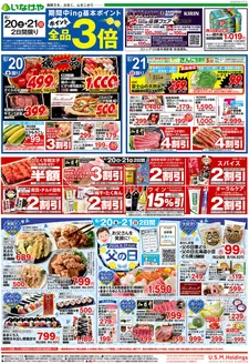 いなげやのカタログ | 魅力的なオファーを発見する | 2026-06-20T00:00:00.000Z - 2026-06-23T00:00:00.000Z