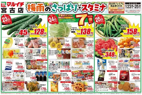 マルイチのカタログ | 倹約家のためのトップオファー | 2026-06-23T00:00:00.000Z - 2026-06-25T00:00:00.000Z
