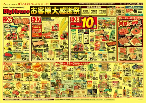 ビッグハウスのカタログ | 掘り出し物ハンターのための素晴らしいオファー | 2026-06-25T00:00:00.000Z - 2026-07-02T00:00:00.000Z