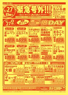 相鉄ローゼンのカタログ | 魅力的なオファーを発見する | 2026-06-26T00:00:00.000Z - 2026-06-28T00:00:00.000Z