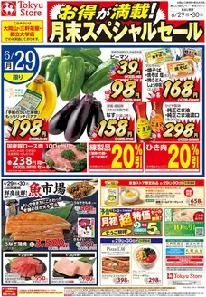 東急ストアのカタログ | 掘り出し物ハンターのためのオファー | 2026-06-28T00:00:00.000Z - 2026-06-30T00:00:00.000Z