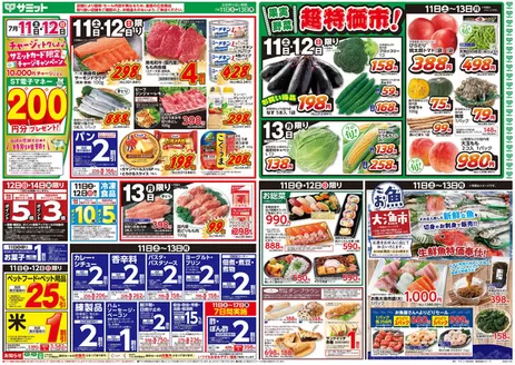 サミットのカタログ | 7月11日(土)-7月13日(月)号 | 2026-07-10T00:00:00.000Z - 2026-07-13T00:00:00.000Z