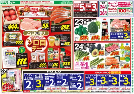 サミットのカタログ | 掘り出し物ハンターのための素晴らしいオファー | 2026-07-21T00:00:00.000Z - 2026-07-24T00:00:00.000Z