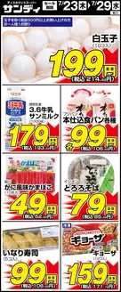 サンディのカタログ | 豊富なオファーの選択 | 2026-07-23T00:00:00.000Z - 2026-07-29T00:00:00.000Z