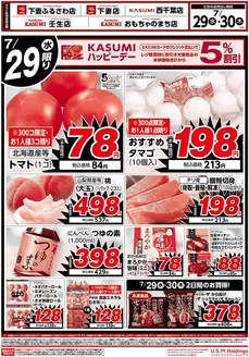 カスミのカタログ | 掘り出し物ハンターのためのオファー | 2026-07-29T00:00:00.000Z - 2026-07-30T00:00:00.000Z