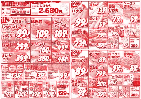 オザムのカタログ | 倹約家のためのトップオファー | 2026-08-11T00:00:00.000Z - 2026-08-13T00:00:00.000Z