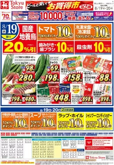 東急ストアのカタログ | 東急ストア チラシ | 2026-08-18T00:00:00.000Z - 2026-08-20T00:00:00.000Z