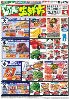 平和堂のカタログ | 現在の特別プロモーション | 2026-08-17T00:00:00.000Z - 2026-08-21T00:00:00.000Z