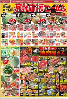 ピアゴのカタログ | 8月20日(木) -8月30日(日) | 2026-08-19T00:00:00.000Z - 2026-08-30T00:00:00.000Z