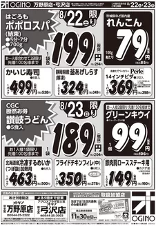 オギノのカタログ | 私たちのお客様のための排他的な取引 | 2026-08-21T00:00:00.000Z - 2026-08-26T00:00:00.000Z
