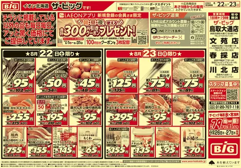 松江市でのザ・ビッグのカタログ | 掘り出し物ハンターのためのオファー | 2026-08-21T00:00:00.000Z - 2026-08-25T00:00:00.000Z