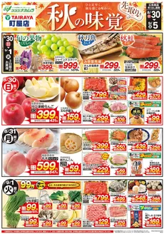 たいらやのカタログ | 魅力的なオファーを発見する | 2026-08-30T00:00:00.000Z - 2026-09-05T00:00:00.000Z