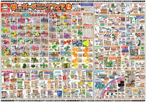 ハンズマンのカタログ | 割引とプロモーション | 2026-09-02T00:00:00.000Z - 2026-09-16T00:00:00.000Z