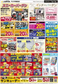 アピタのカタログ | 今すぐ私たちの取引で節約 | 2026-09-02T00:00:00.000Z - 2026-09-13T00:00:00.000Z