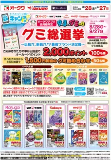 オークワのカタログ | すべてのお客様のための素晴らしいオファー | 2026-08-27T00:00:00.000Z - 2026-09-27T00:00:00.000Z