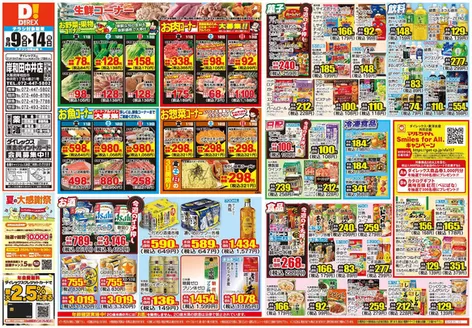 堺市でのダイレックスのカタログ | 私たちのお客様のための排他的な取引 | 2026-09-09T00:00:00.000Z - 2026-09-14T00:00:00.000Z