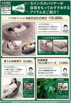 カインズホームのカタログ | バイヤーイチ推し⑥ 910号 | 2026-09-09T00:00:00.000Z - 2026-09-19T00:00:00.000Z