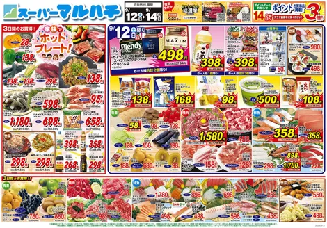 マルハチのカタログ | 2026年9月12日-14日 | 2026-09-11T00:00:00.000Z - 2026-09-14T00:00:00.000Z