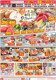 カスミのカタログ | 掘り出し物ハンターのための素晴らしいオファー | 2026-09-12T00:00:00.000Z - 2026-09-18T00:00:00.000Z
