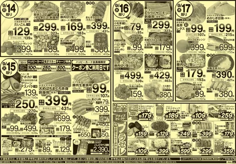 たいらやのカタログ | 魅力的なオファーを発見する | 2026-09-14T00:00:00.000Z - 2026-09-17T00:00:00.000Z