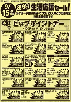 タイヨーのカタログ | 豊富なオファーの選択 | 2026-09-15T00:00:00.000Z - 2026-09-15T00:00:00.000Z