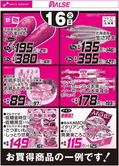 ラルズのカタログ | 916お買得品 | 2026-09-15T00:00:00.000Z - 2026-09-16T00:00:00.000Z