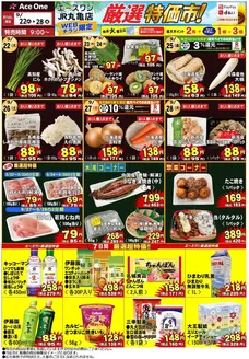 エースワンのカタログ | 発見するための新しいオファー | 2026-09-22T00:00:00.000Z - 2026-09-28T00:00:00.000Z