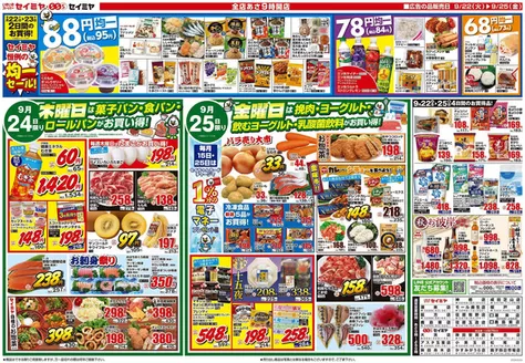 セイミヤのカタログ | あなたのための私たちの最高の取引 | 2026-09-22T00:00:00.000Z - 2026-09-25T00:00:00.000Z