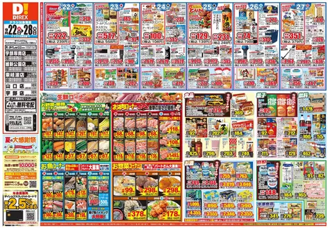 美祢市でのダイレックスのカタログ | あなたのための特別オファー | 2026-09-22T00:00:00.000Z - 2026-09-28T00:00:00.000Z