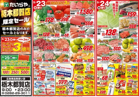 たいらやのカタログ | すべての掘り出し物ハンターのためのトップオファー | 2026-09-23T00:00:00.000Z - 2026-09-25T00:00:00.000Z