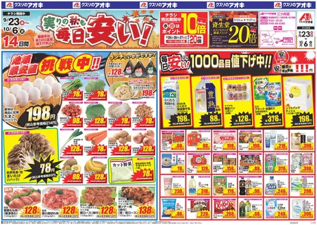 名古屋市でのクスリのアオキのカタログ | 豊富なオファーの選択 | 2026-09-23T00:00:00.000Z - 2026-10-06T00:00:00.000Z