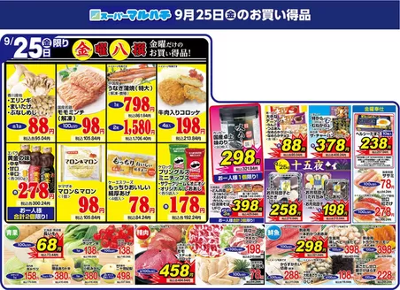 マルハチのカタログ | 2026年9月25日 | 2026-09-24T00:00:00.000Z - 2026-09-25T00:00:00.000Z