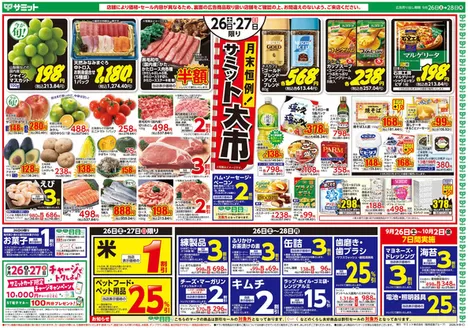 サミットのカタログ | あなたのための私たちの最高のオファー | 2026-09-25T00:00:00.000Z - 2026-09-28T00:00:00.000Z