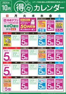広島市でのユアーズ・丸和のカタログ | すべての掘り出し物ハンターのためのトップオファー | 2026-09-30T00:00:00.000Z - 2026-10-31T00:00:00.000Z