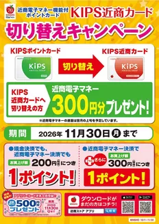 近商ストアのカタログ | 現在の掘り出し物とオファー | 2026-10-01T00:00:00.000Z - 2026-11-30T00:00:00.000Z